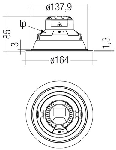 DLA-G1-150mm-2000lm