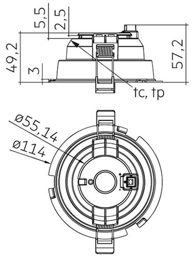 DLA-G20-100mm-1000lm